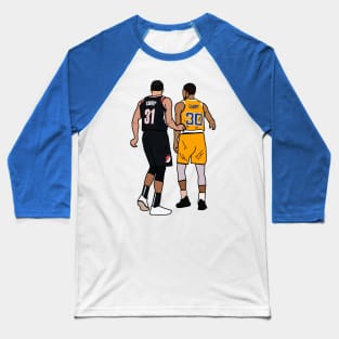 Steph Curry x Seth Curry 'Splash Brothers' - Portland Trailblazers/Golden State Warriors Baseball T-Shirt